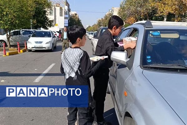 برپایی موکب دهه فاطمیه در اداره‌کل آموزش و پرورش استان فارس