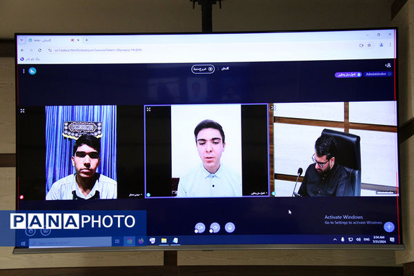 گفت‌وگوی صمیمی مدیرعامل خبرگزاری پانا با دانش‌آموزخبرنگاران استان‌ها