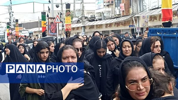 رنگ و بوی سوگواری عاشورا در محمودآباد 