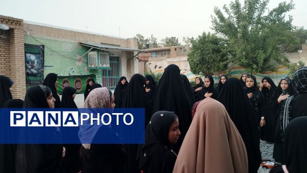 برگزاری هیئت دانش‌آموزی دختران حاج قاسم