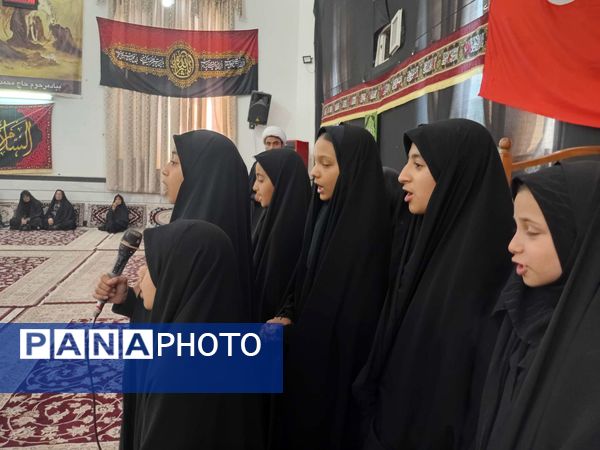 مراسم سوگواری به مناسبت شهادت حضرت رقیه(س) در خلیل آباد