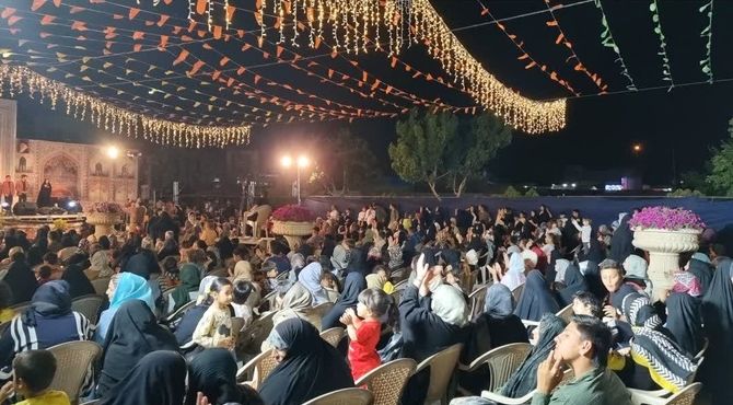 جشن دهه کرامت در آستان مقدس حضرت زینب(س)