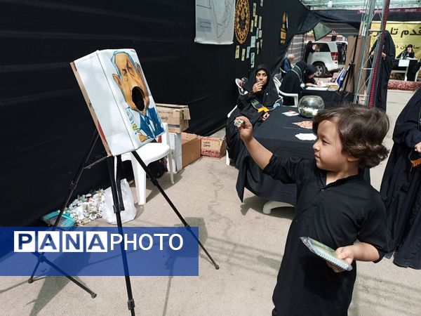 موکب «هم‌قدم تا حرم»؛ میعادگاه خادمان دانش‌آموز