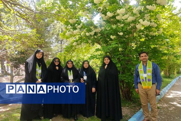 گردهمایی بیست و پنجمین سالروز  تاسیس سازمان دانش‌آموزی خراسان رضوی در اردوگاه باغرود نیشابور