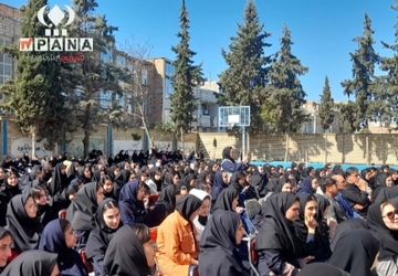 نواخته شدن زنگ آغاز سال تحصیلی جدید در شهرستان مرزی پارس آباد