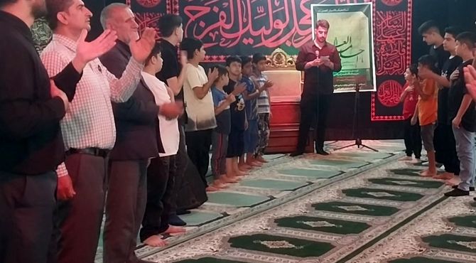 سوگواره احلی من العسل در بندپی غربی