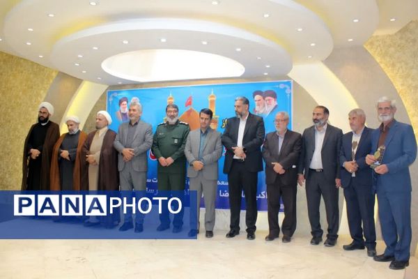 آئین تکریم و تقدیر از خادمین موکب اربعین امام رضا شهرستان سبزوار