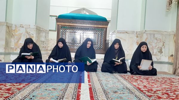 ویژه برنامه اذن خدمت در زیارتگاه شهید آیت الله مدرس(ره) برگزار شد