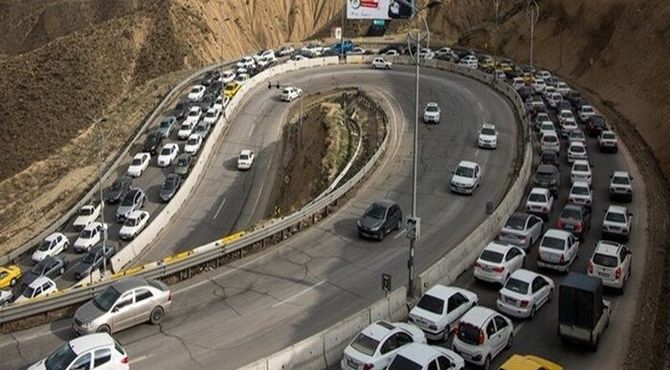 دو طرفه شدن محور چالوس از ساعت ۱۰ صبح امروز
