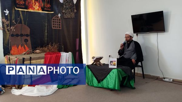 تشییع شهید گمنام در دبیرستان نورالهدی کبودراهنگ 