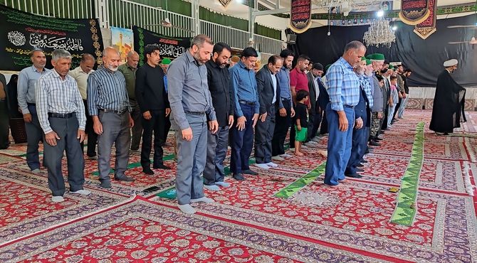 اقامه  نماز جمعه در دهه دوم ماه صفر در شهر بار نیشابور