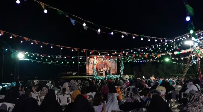 جشن بزرگ عید غدیر در روستای غیاث‌آباد 
