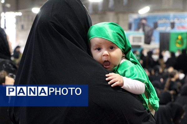 شیرخوارگان عهد سربازی امام‌زمان را در مصلی نسیم‌شهر بستند