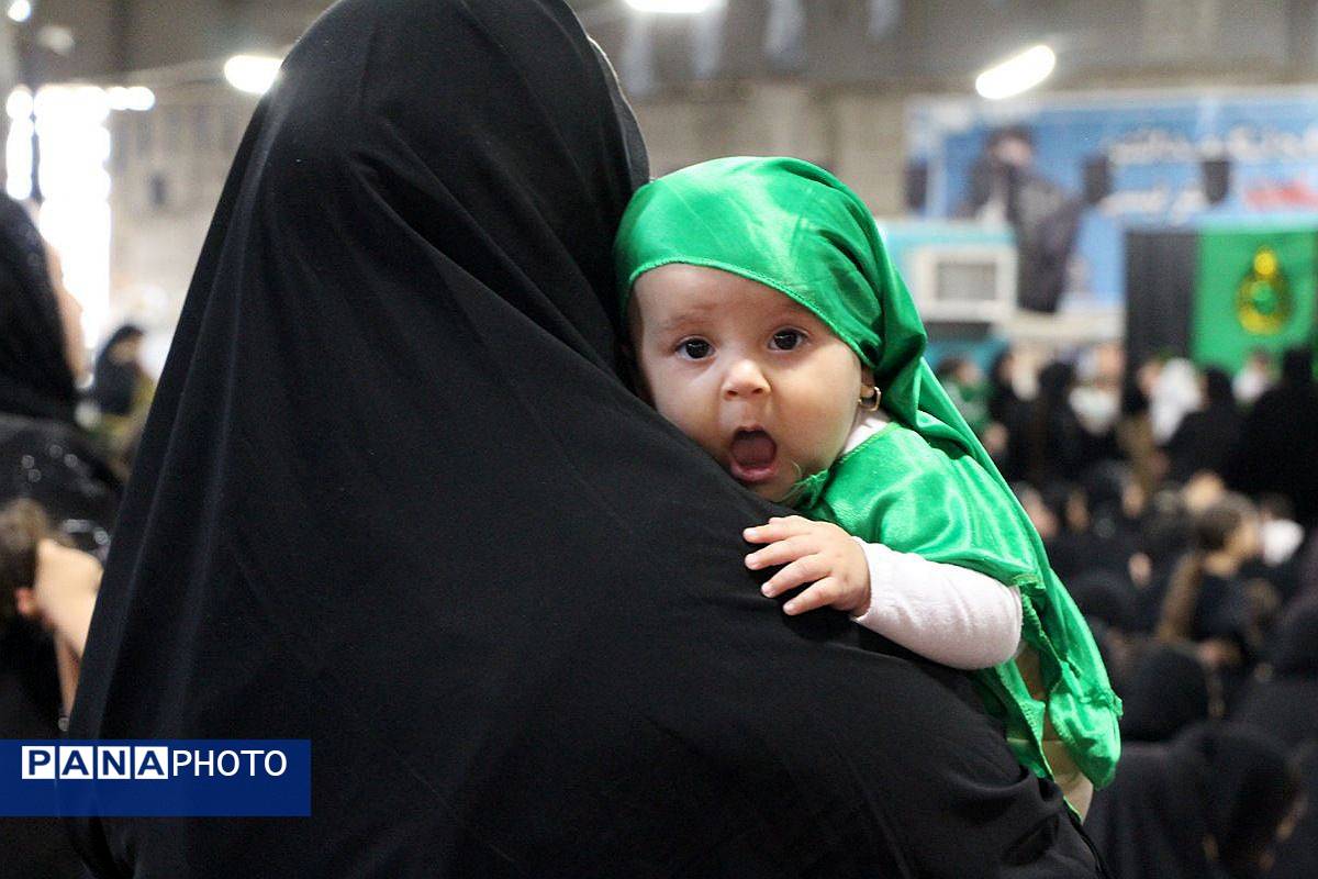 شیرخوارگان عهد سربازی امامزمان را در مصلی نسیمشهر بستند