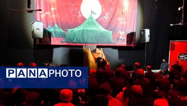 هیئت عزاداری جوانان انصار الحسین(ع)  در شهرستان خلیل آباد 