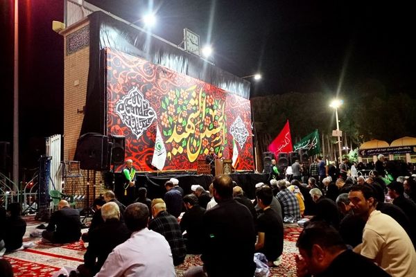 قرائت زیارت اربعین در کاشمر