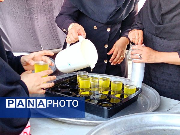 پذیرایی جانانه موکب های کاشمر از عزاداران حسینی