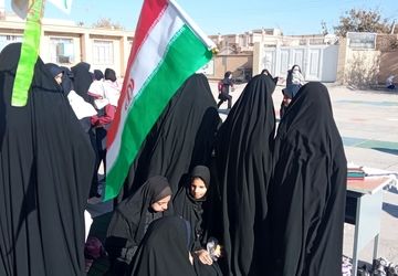 برپایی موکب‌های فرهنگی و هنری در دبستان شهید محمد علی مختارنیا
