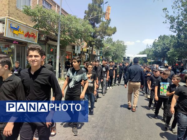 سوگواره احلی من‌‌العسل با حضور دانش‌آموزان آذرشهری 