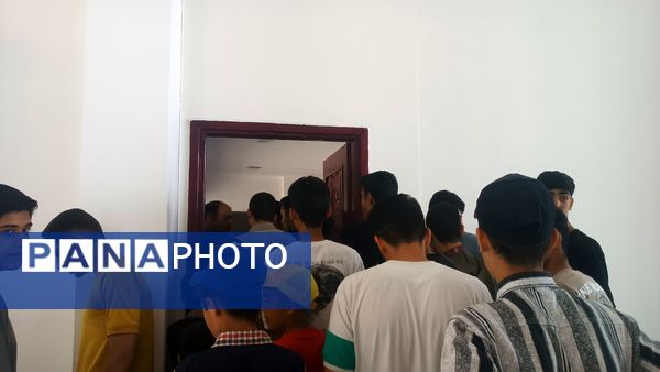 بازدید دانش‌آموزان دبیرستان شاهد ابوذر غفاری نیشابور از افلاک نمای نیشابور