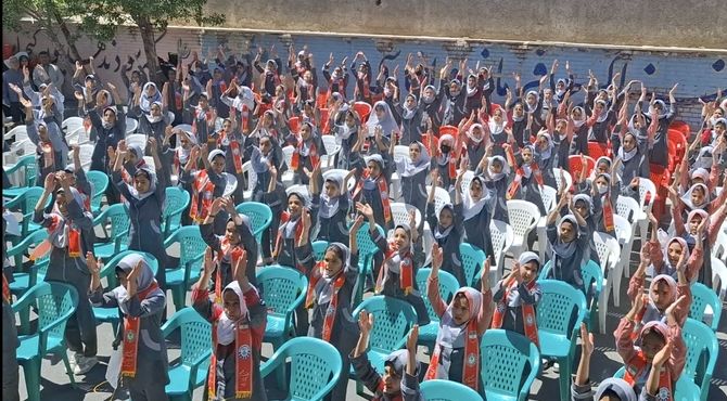 جشن سالروز سازمان دانش‌آموزی در شازند