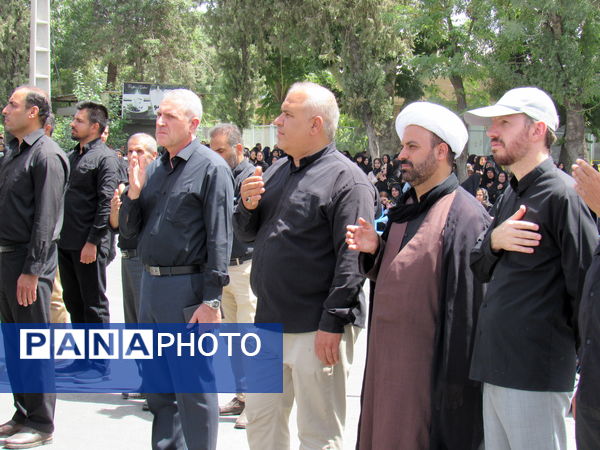 مراسم تاسوعای حسینی در کامیاران 