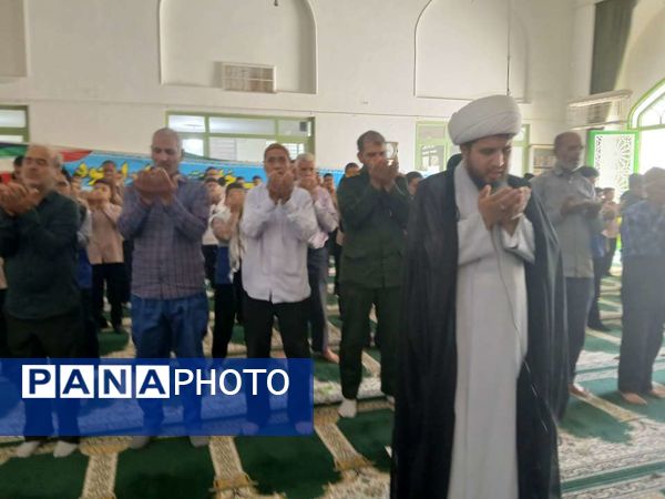 برگزاری یادواره شهدا در مسجد صاحب‌الزمان شهرستان خلیل‌آباد