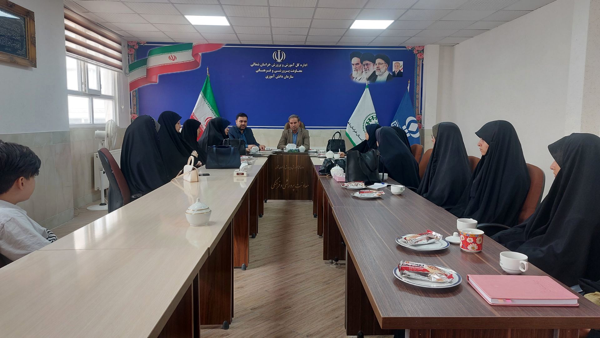 نشست «نقش دانش‌آموزان در دشمن‌شناسی و یهودستیزی» در سازمان دانش‌آموزی استان خراسان شمالی