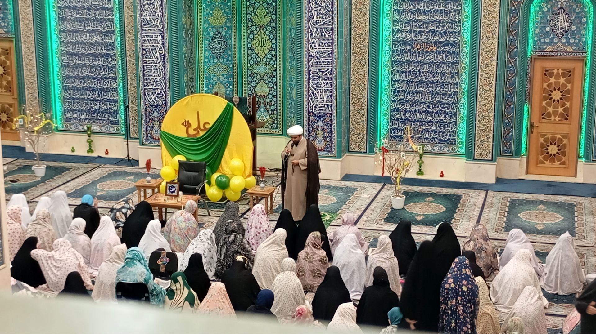 اولین روز اعتکاف دانش‌آموزی ناحیه 2 کرج و شهرستان فردیس