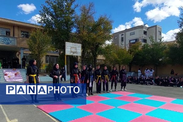 یک روز ورزشی در آموزشگاه شهاب 