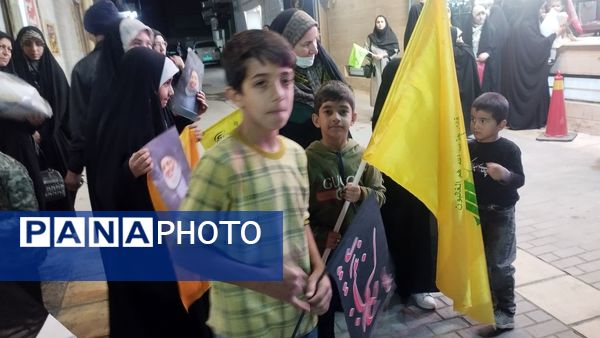 برپایی موکب به‌مناسبت شهادت شهید سید حسن نصرالله و شهدای مقاومت در شهرستان کاشمر