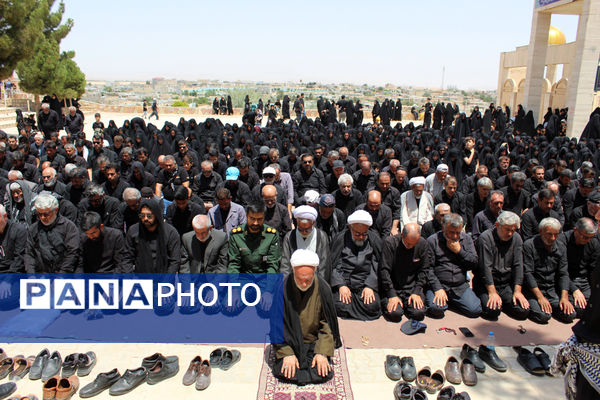 عزاداری عاشورای حسینی در شهر درق