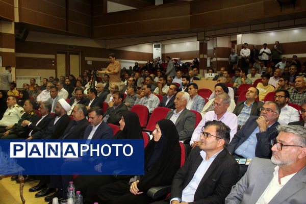 مراسم تودیع و معارفه فرماندار شهرستان فراشبند