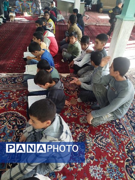 سی و دومین دوره مسابقات سراسری قرآن و عترت بسیج در حوزه مقاومت بسیج امام رضا (ع) شهر نسر 