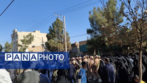  بدرقه باشکوه شهید خوشنام دفاع مقدس در سرخس