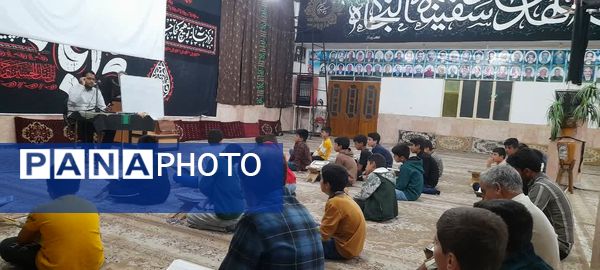 جلسه قرآنی و آموزش تخصصی قرائت قرآن کریم شهدای فدافن