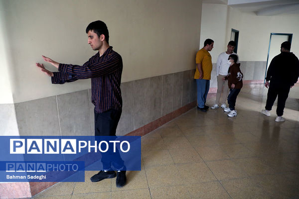 بازدید خبرنگاران از مجتمع نابینایان شهید محبی منطقه 5 شهر تهران