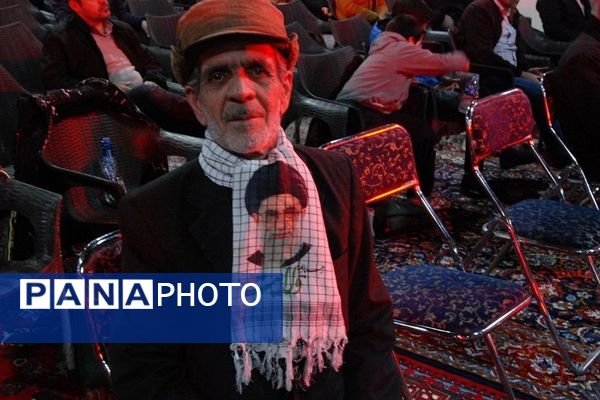 بزرگداشت پنجمین سالگرد شهادت شهید حاج قاسم سلیمانی در مصلی شهر قیامدشت ناحیه یک ری