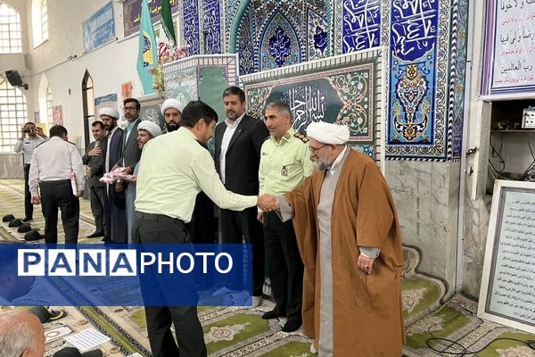 مراسم گرامیداشت هفته نیروی انتظامی در شهرستان سملقان