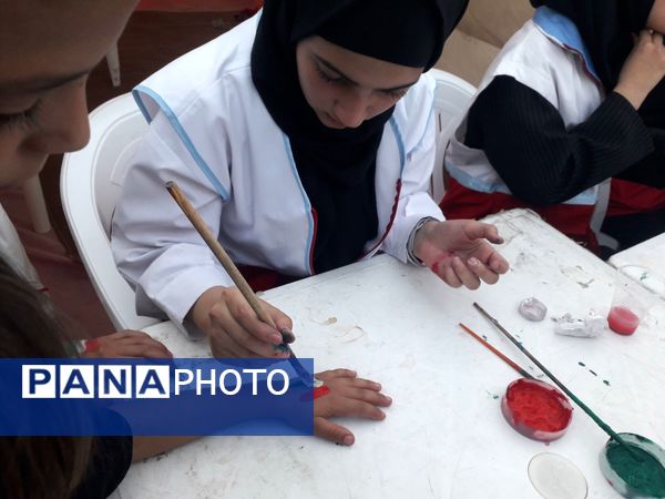پیاده روی جاماندگان اربعین در کاشمر