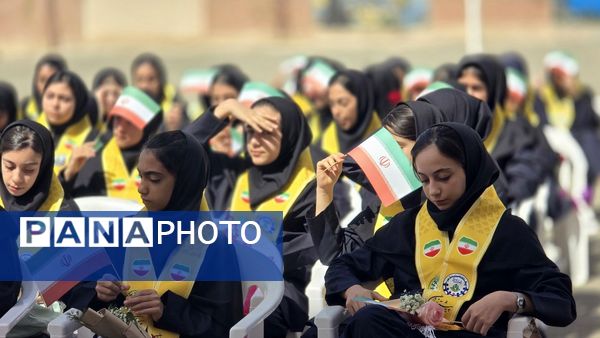 برگزاری جشن جوانه‌ها در مدرسه تمام سازمان تشکیلاتی اصغر سادت شهرستان نظرآباد 