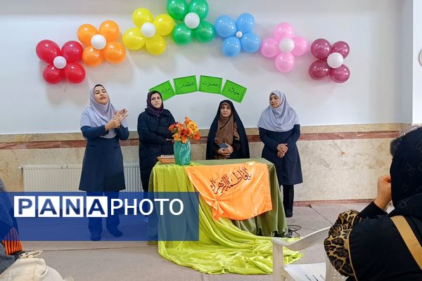 جشن میلاد حضرت زهرا (س) و سه شنبه های مهدوی در مدرسه شهید حسین اسماعیلی پردیس