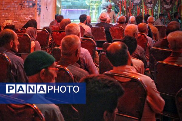 یادواره شهدای دفاع مقدس در مسجد قمربنی‌هاشم باقرشهر