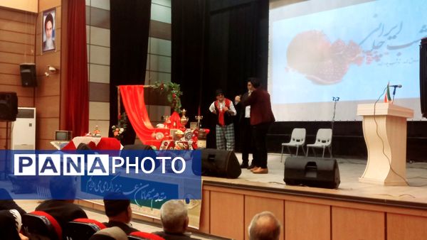 یلدای هنری با حضور هنرمندان در کانون ارشاد شهرستان خلیل آباد 