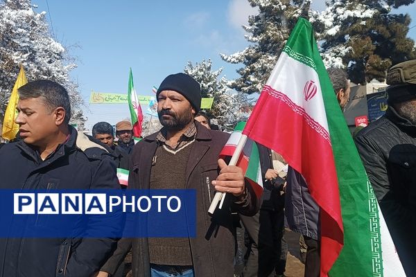 راهپیمایی ۲۲ بهمن در نیشابور 