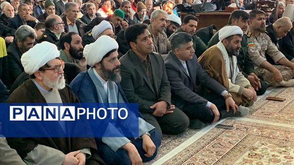 گرامیداشت سالروز تشییع ۳۱ شهید شهرستان شیروان در مصلی این شهر