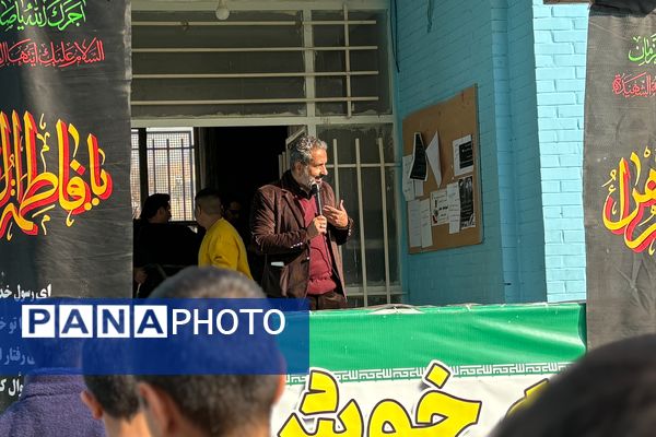 نغمه عزاداری دختر پیامبر(ص) در آشیانه علم و دانش شهید بهنام محمدی و  منتظر قائم 