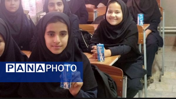 آغاز توزیع شیر در مدارس دخترانه بردسکن