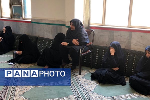 حضور فرهنگیان ناحیه 2 شهرری در مراسم عزاداری سالار شهیدان 