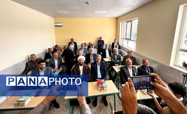  افتتاحیه مدرسه ۶ کلاسه نسیم دانایی روستای فدافن